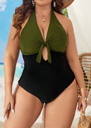 HollowGlow Plus One-Piece Swimsuit