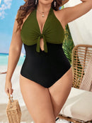 HollowGlow Plus One-Piece Swimsuit