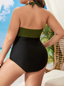 HollowGlow Plus One-Piece Swimsuit