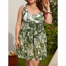 TropicFlair Ruffle One-Piece Swimsuit