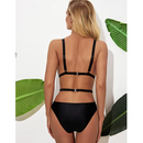 Midnight Allure Cut-Out Swimsuit