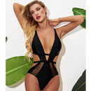 Midnight Allure Cut-Out Swimsuit