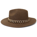 Golden Link Trimmed Hat