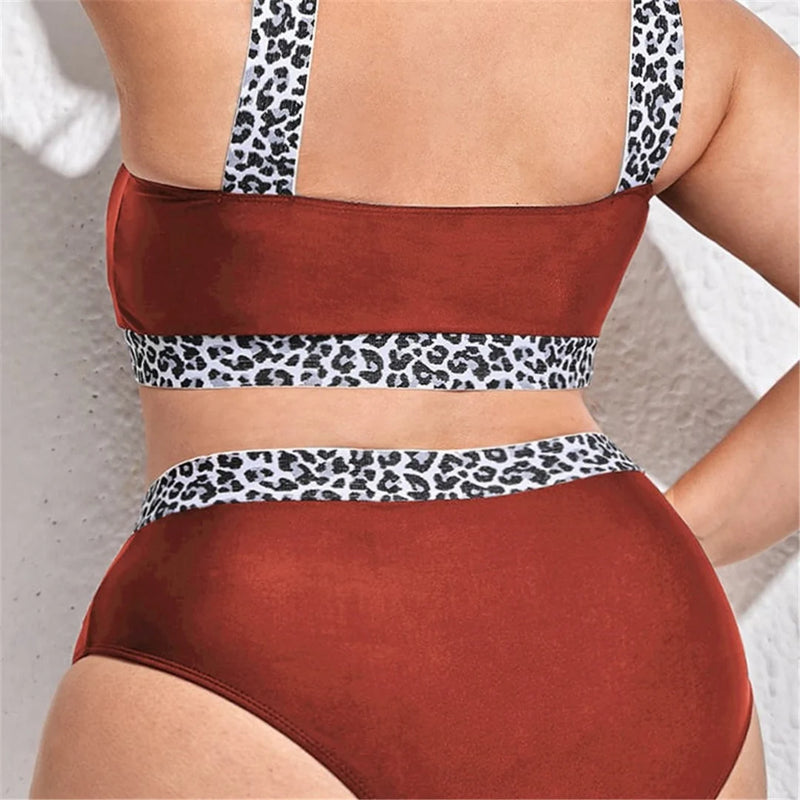 Leopard Print Bikini - 2 Pieces