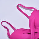 A-line swimsuit - sides with slimming effect