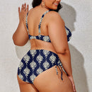 Plus Bikini with Side Ties
