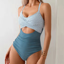 Striped Chic One-Piece Swimsuit