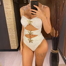 Starfish Cutout One-Piece Swimsuit