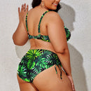 Plus Bikini with Side Ties