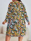 TropiChic 3-Pcs Plus Size Bikini Set with Kimono