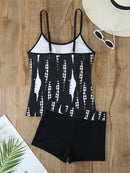 Tankini with Boxer Swim Shorts