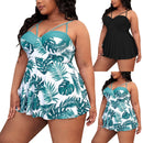 Tankini Bikini with High Waisted Bottoms