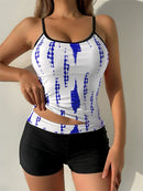 Tankini with Boxer Swim Shorts