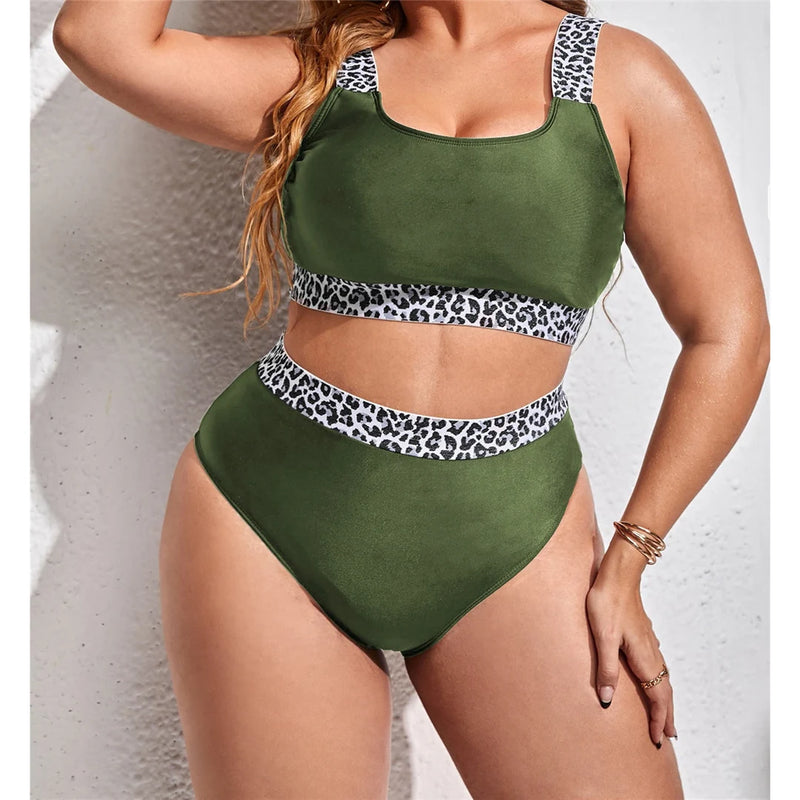 Leopard Print Bikini - 2 Pieces