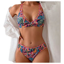 Luxury Boho Halterneck Bikini