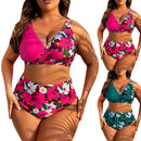 Tropical Leafy Boost High Waist Bikini