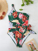 Leopard One-Shoulder Monokini