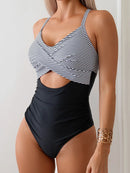 Striped Chic One-Piece Swimsuit