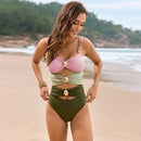 Sculpted Chic Cut-Out Swimsuit Set