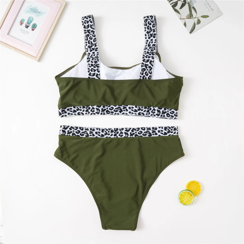 Leopard Print Bikini - 2 Pieces