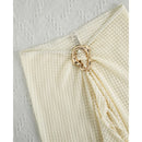 Metal Buckle Micro Bikini Set – 3 Piece