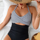 Striped Chic One-Piece Swimsuit