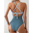 Striped Chic One-Piece Swimsuit
