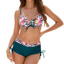 Adjustable Blossom Tankini