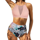 High Waist Tulle Bikini