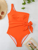 Leopard One-Shoulder Monokini