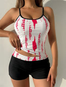 Tankini with Boxer Swim Shorts