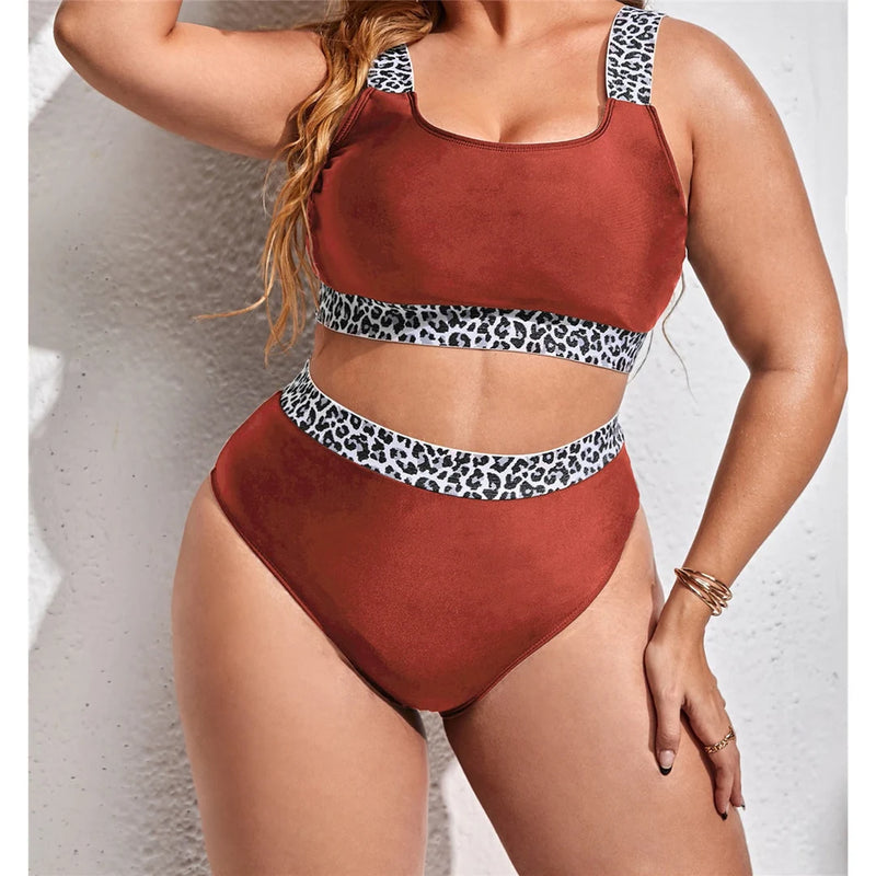 Leopard Print Bikini - 2 Pieces