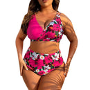 Tropical Leafy Boost High Waist Bikini