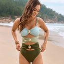 Sculpted Chic Cut-Out Swimsuit Set