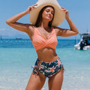 Rebeka Floral Cut-Out Bikini Set