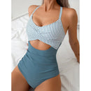 Striped Chic One-Piece Swimsuit