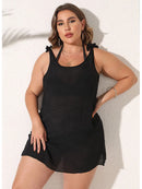 Beach cover-up with tie-up – Summer