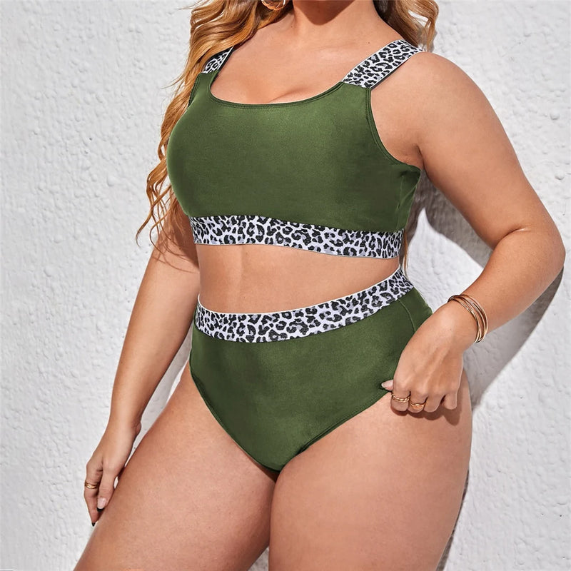 Leopard Print Bikini - 2 Pieces