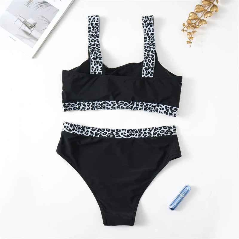 Leopard Print Bikini - 2 Pieces