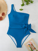 Leopard One-Shoulder Monokini