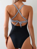 Striped Chic One-Piece Swimsuit