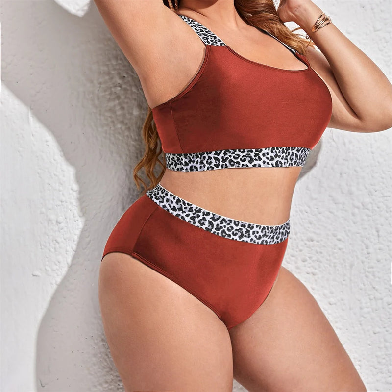 Leopard Print Bikini - 2 Pieces