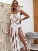 Boho Crochet Bikini Cover-Up Dress