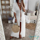 Saída De Praia Mikonos Branco / P 200005118